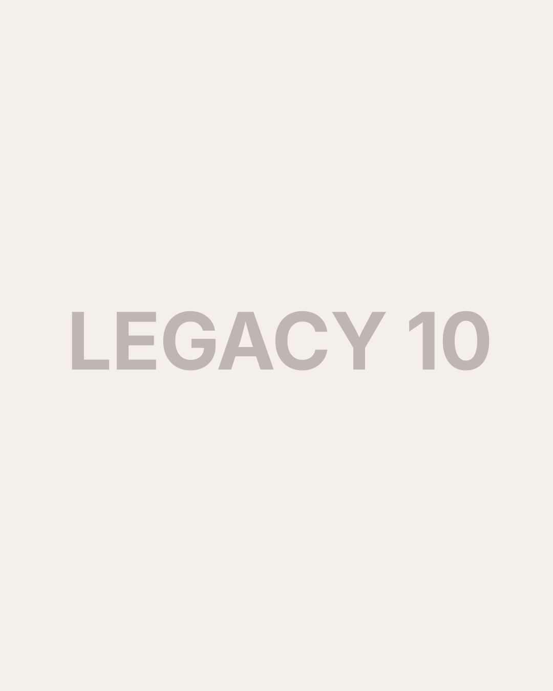 Founding Member — Legacy 10
