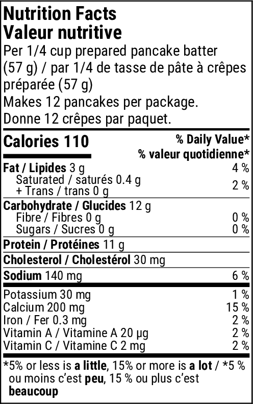 Lemon Poppy Seed Protein Pancake/Waffle Mix