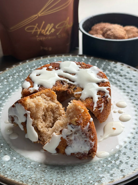 High-Protein Cinnamon Monkey Bread (No Eggs, No Butter, No Fuss)🍞
