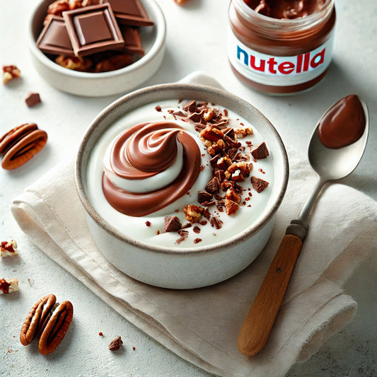Pumpkin Nutella Protein Yogurt Bowl