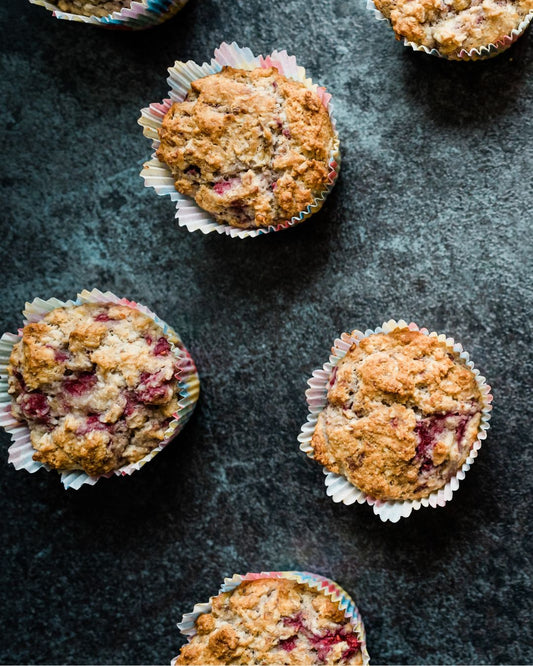 Raspberry Cream Cheese Muffins