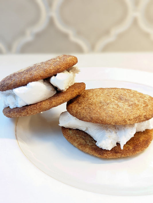 How to make Coconut "Ice Cream" Protein Cookie Sandwiches - HelloAmino