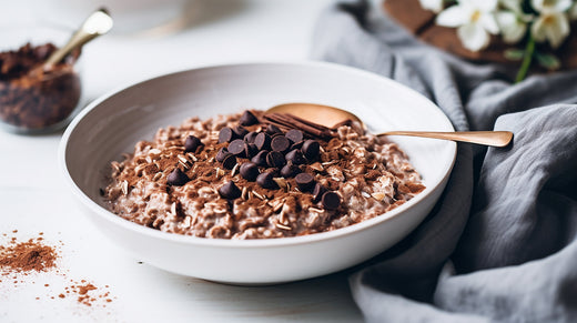 Chocolate Banana Protein Oats