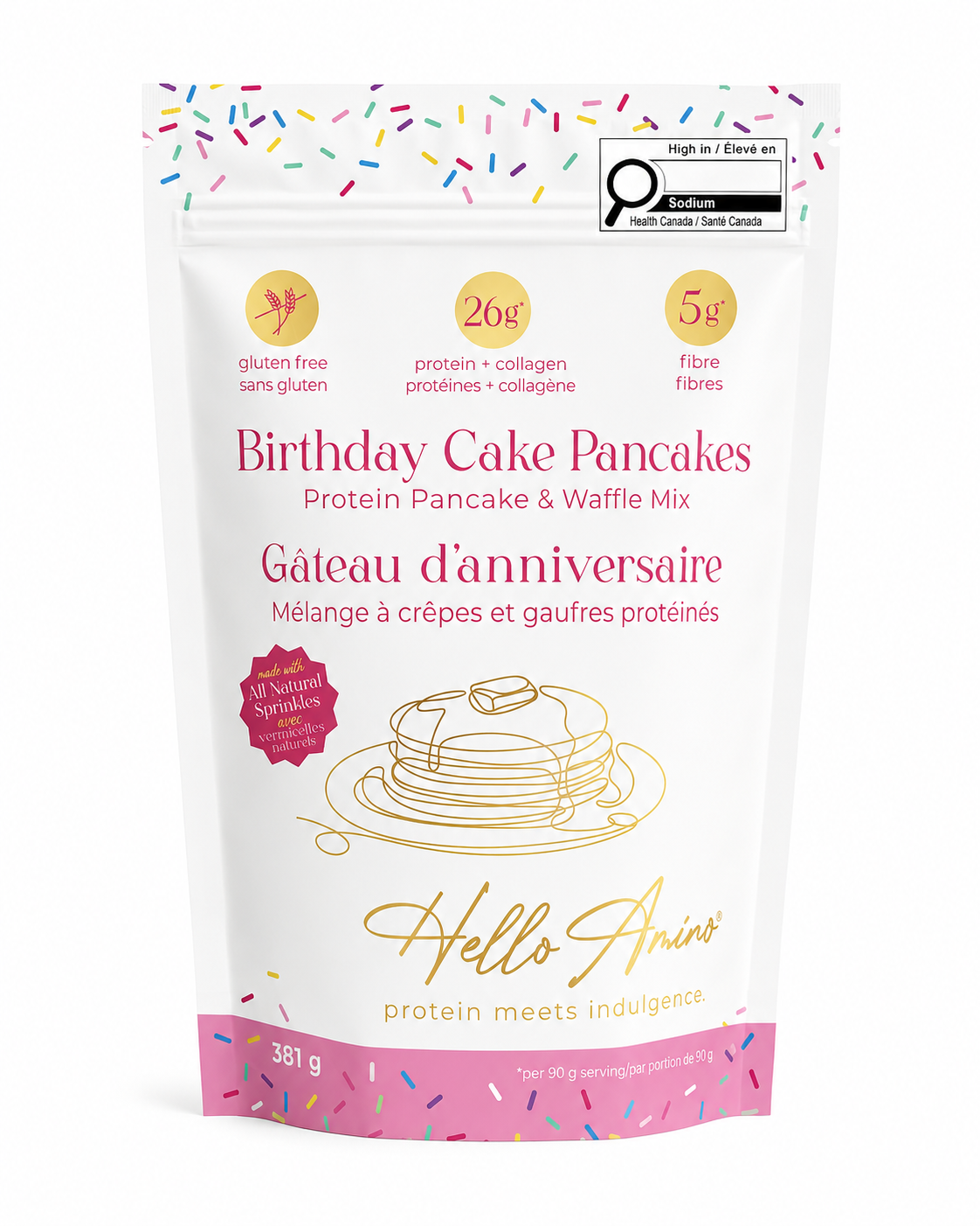 Birthday Cake Protein Pancake/Waffle Mix