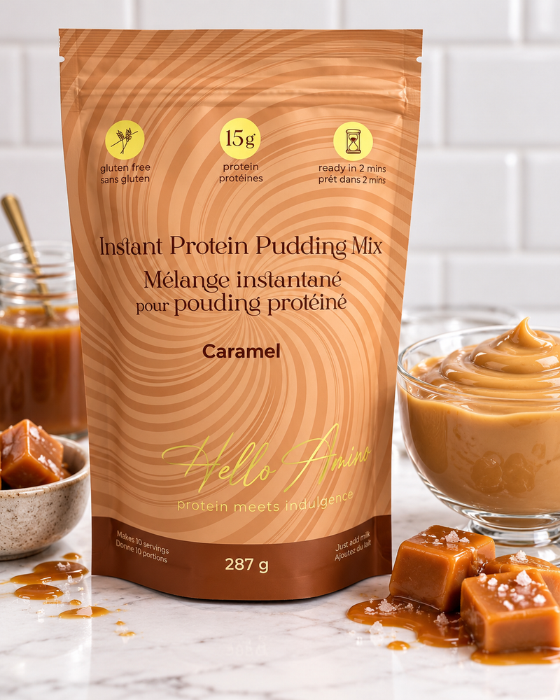 Caramel Instant Protein Pudding Mix