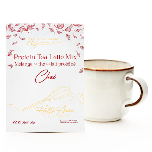 Single Serving Chai Tea Protein Latte