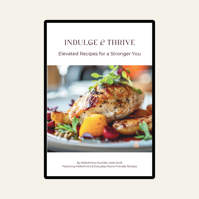 Indulge & Thrive: The High-Protein E-Cookbook for a Stronger You
