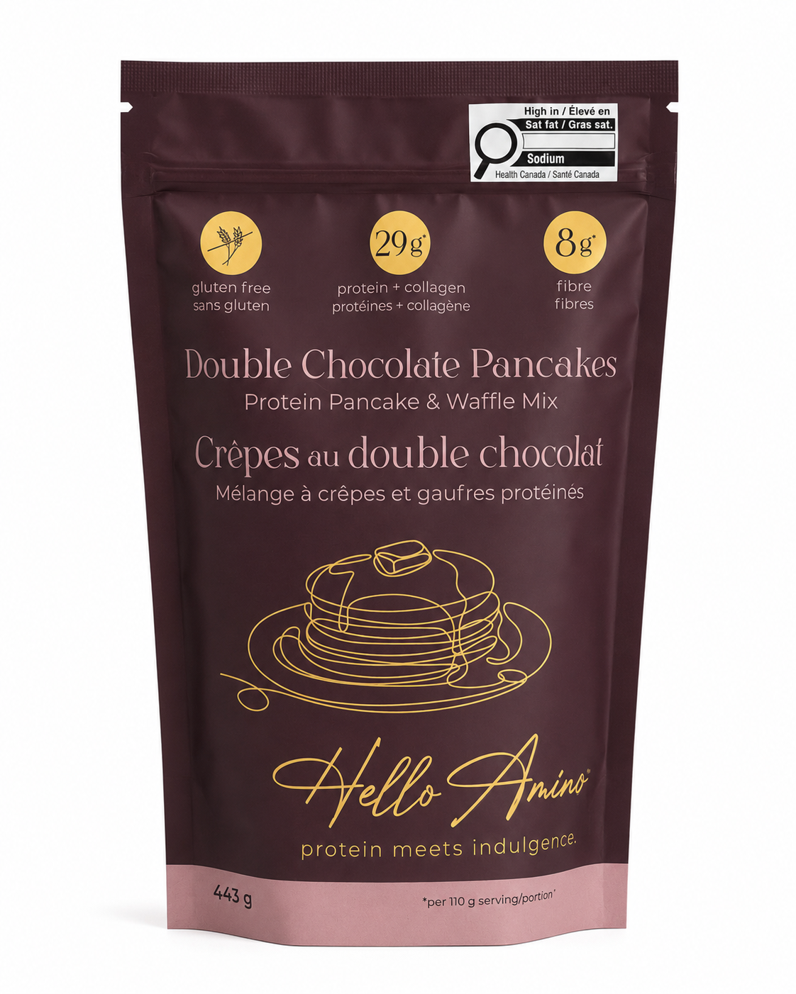 Double Chocolate Protein Pancake/Waffle Mix