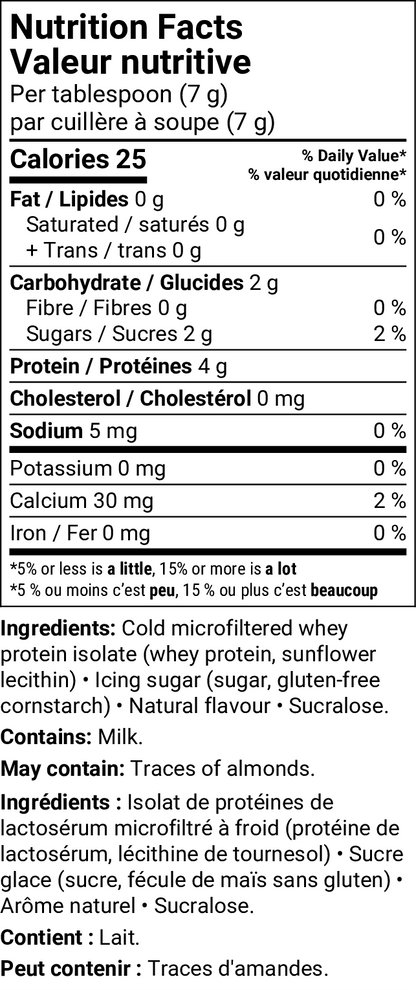 Protein Icing Mix