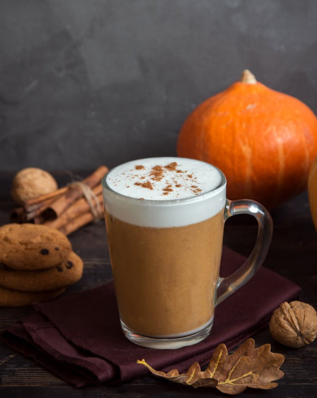 Pumpkin spice protein latte