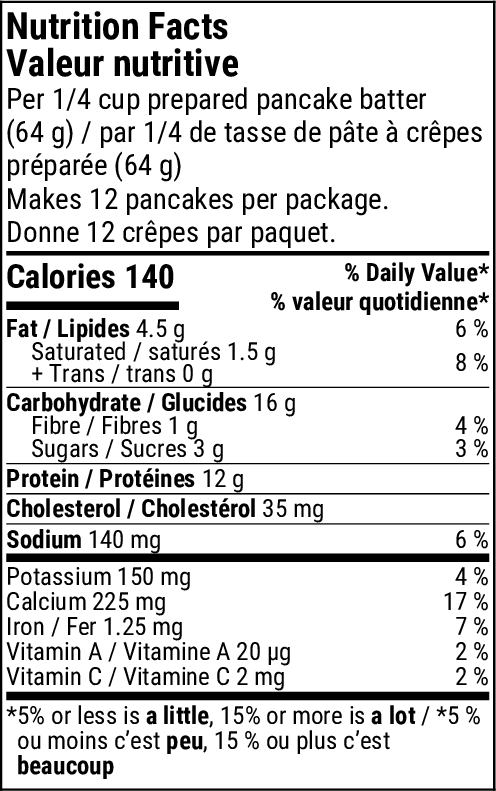 Double Chocolate Protein Pancake/Waffle Mix