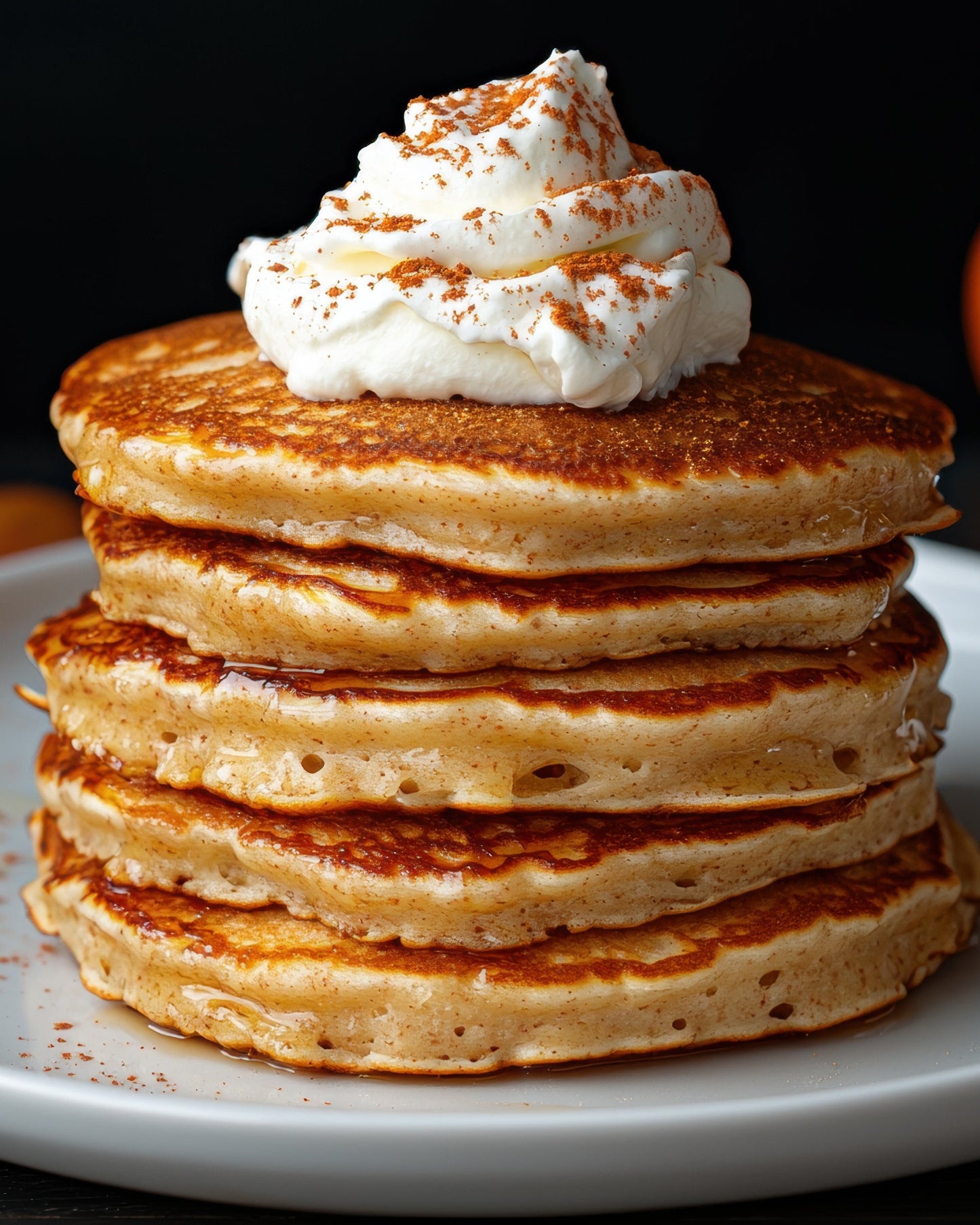 Pumpkin spice pancakes