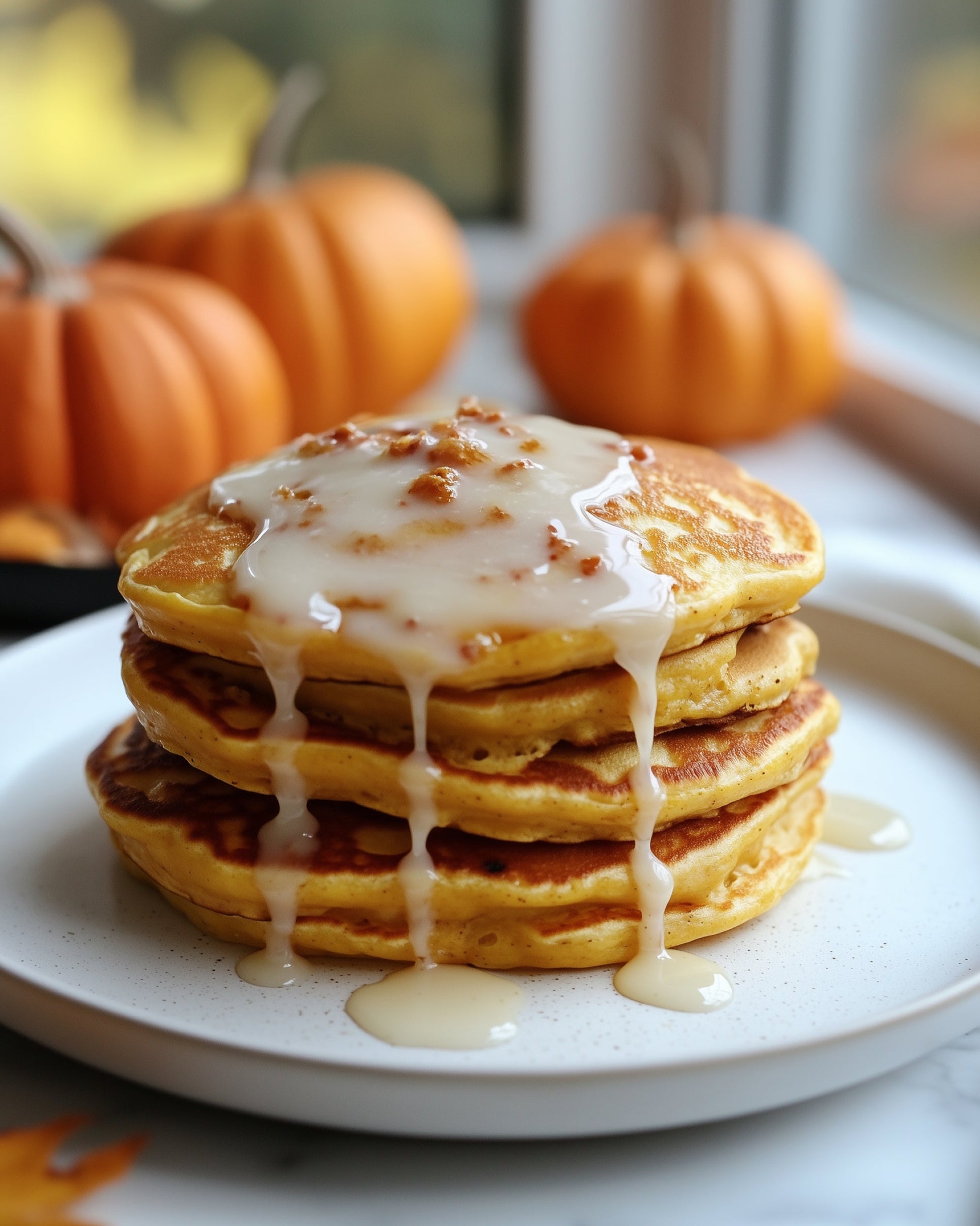 Pumpkin spice pancakes