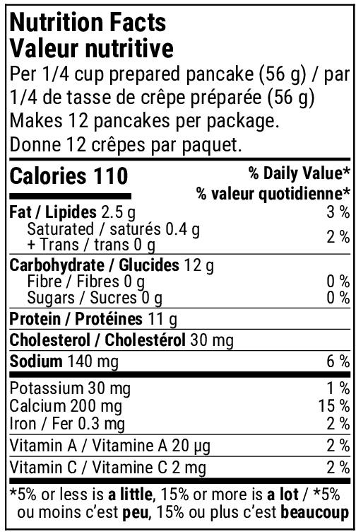 Maple Protein Pancake/Waffle Mix