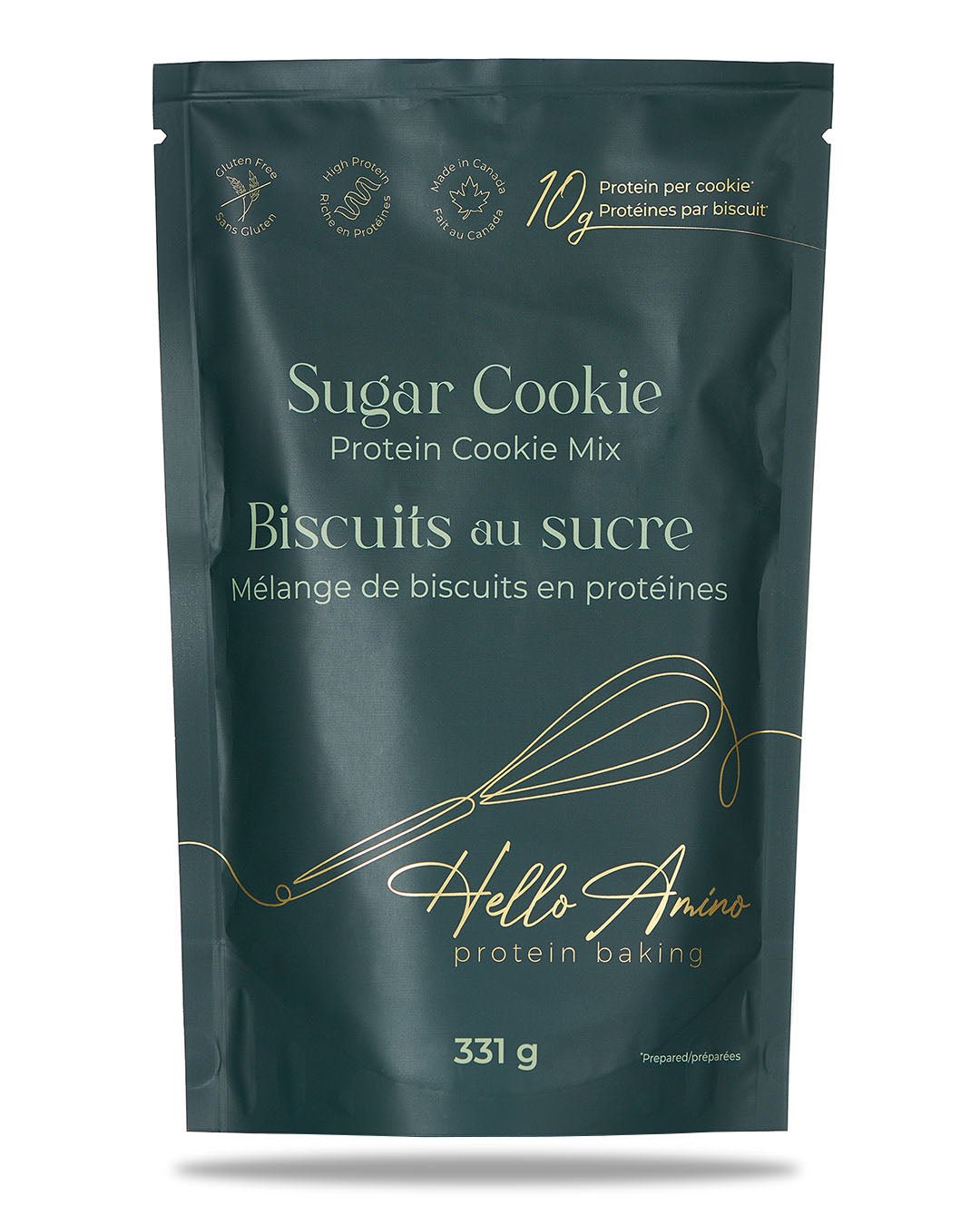 SUGAR PROTEIN COOKIE BAKING MIX - HelloAmino